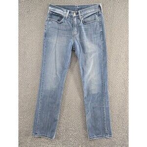 Levis 514 Jeans Men 31 x 32 Regular Straight Stretch Blue Denim